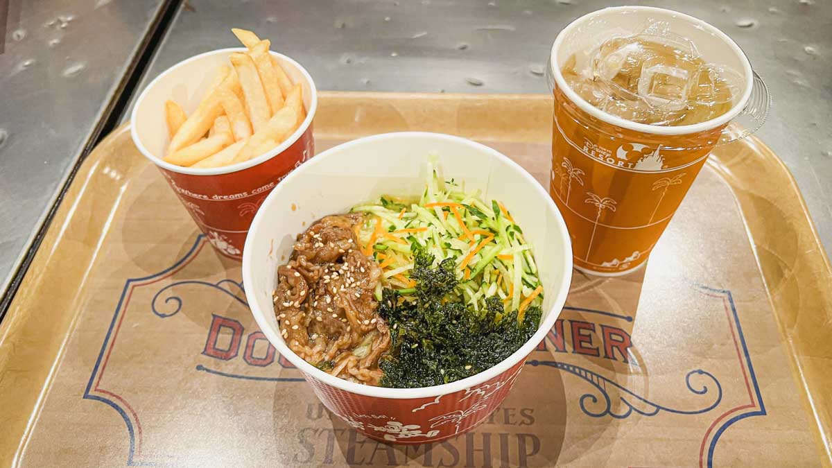 牛カルビと韓国のりの冷やし麺　アイキャッチ