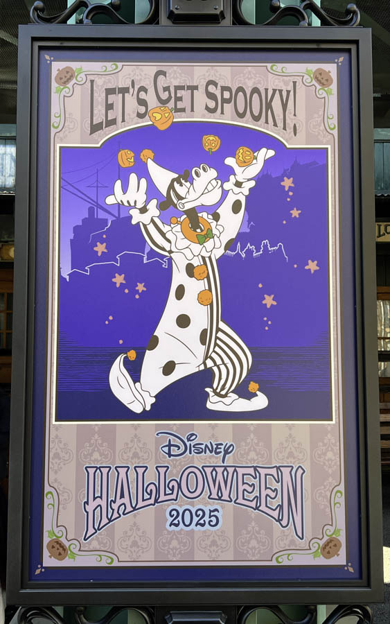 ディズニーシーハロウィン2025 アメフロ看板③