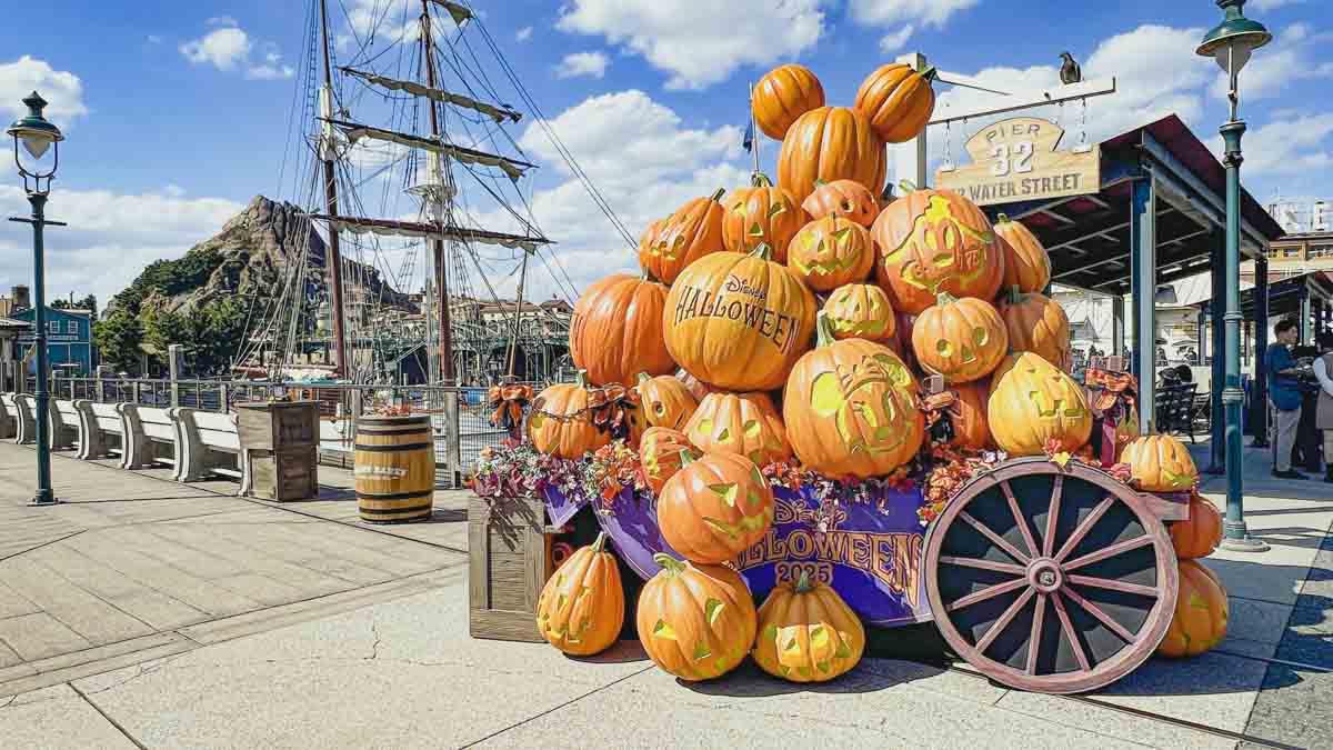 ディズニーシーハロウィンフォトスポット2025