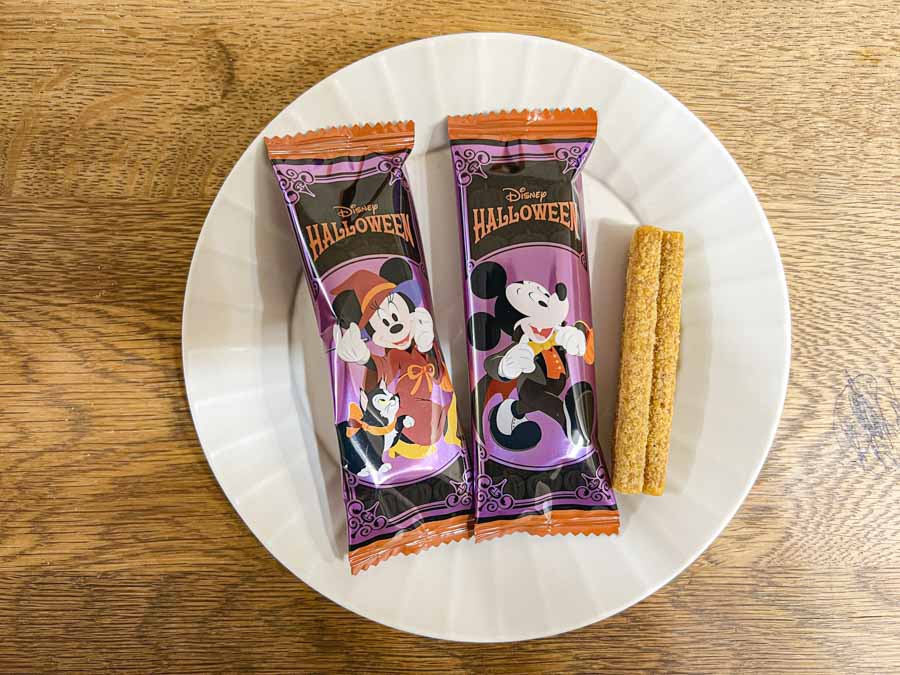 チュロススナック メイプルパンプキン風味 個包装パッケージ