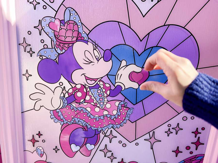 衝立　ハートの作り方