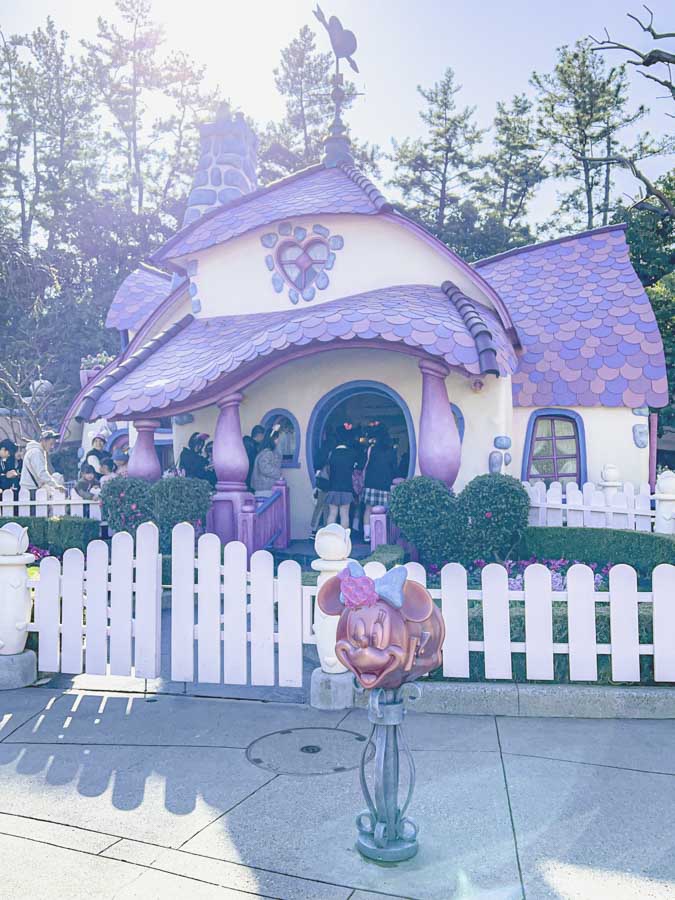 ミニーの家のポスト