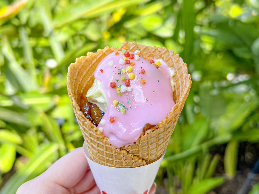 牛カルビコーン アップ写真