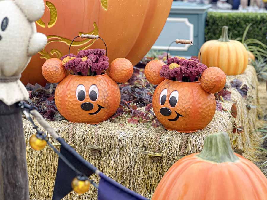 ディズニーハロウィーン　エントランスモニュメント（カボランタン）