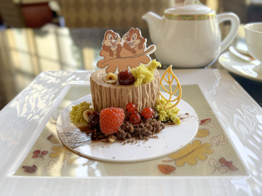 グリオットチェリーとミルクチョコレートのケーキ　全体像